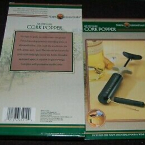 New essentials air pressure cork popper - Picture 2 of 5